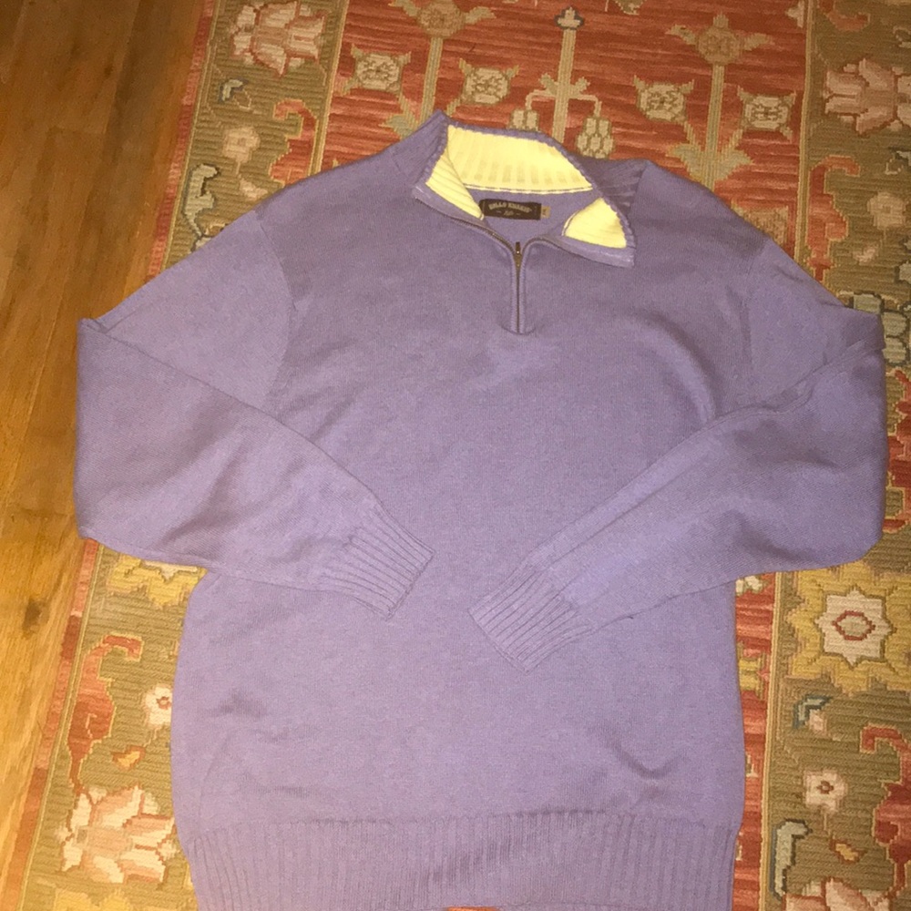 BIlls Khakis 1/4 zip cotton sweater